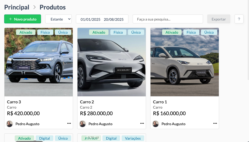 Tabela resultados